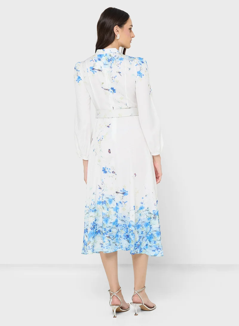 ELLA Floral Print Dress