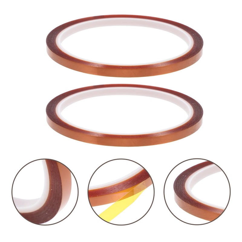 High Temperature Transfer Tape For Sublimation 2 Rolls Strong Adhesive - Image 3