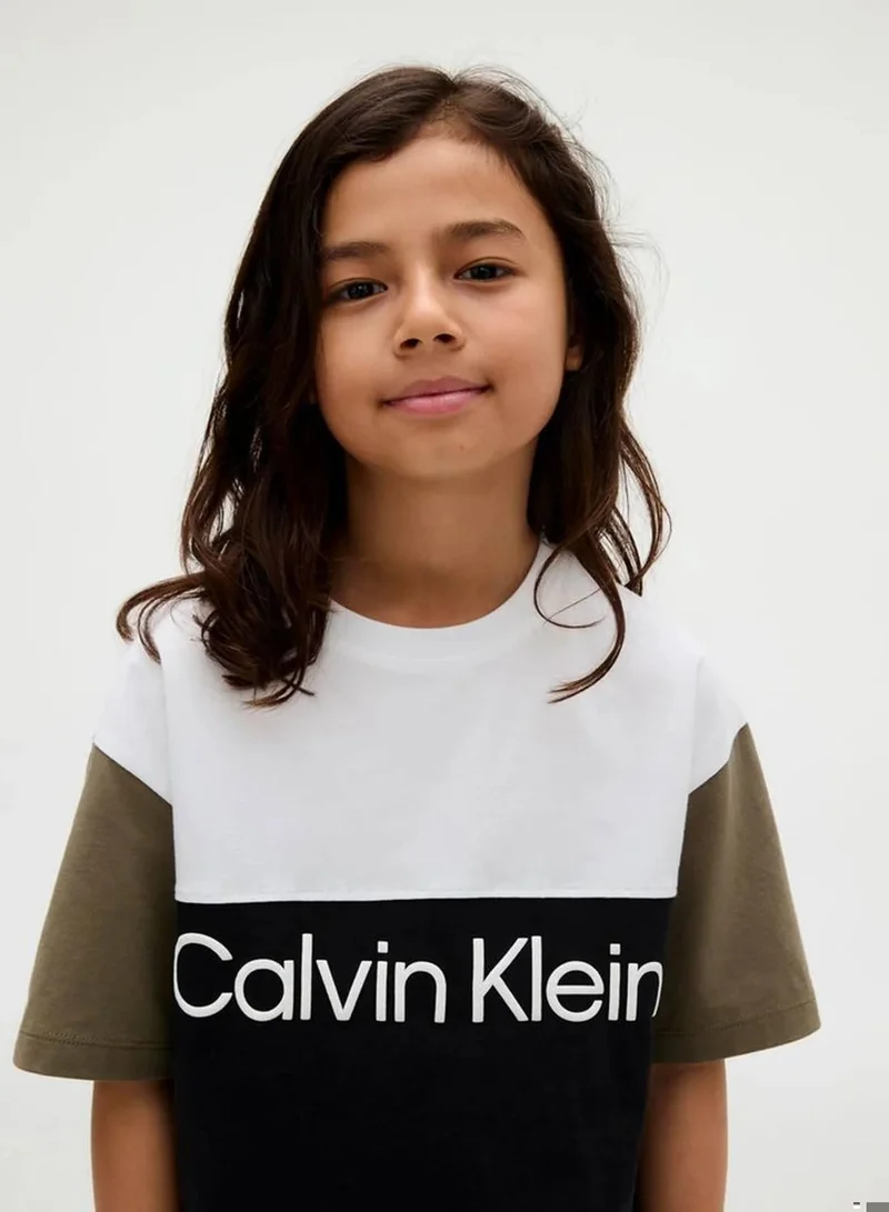 Colourblock Logo T-Shirt