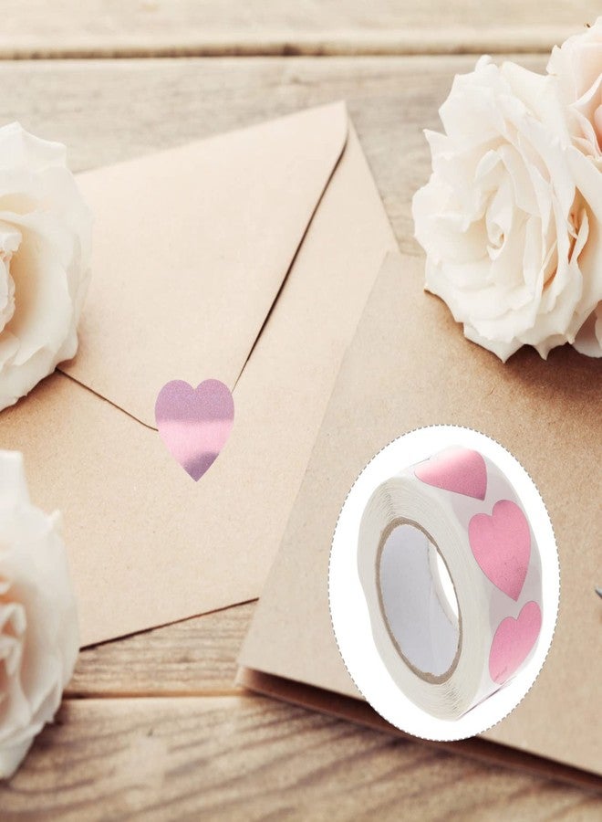 Uonlytech 500pcs Tanning Sunbathing Stickers Self Body Tanning Stickers Tanning Bed Stickers Heart Sticker Label for Tanning Sunbathing Outdoor, Pink - Image 5