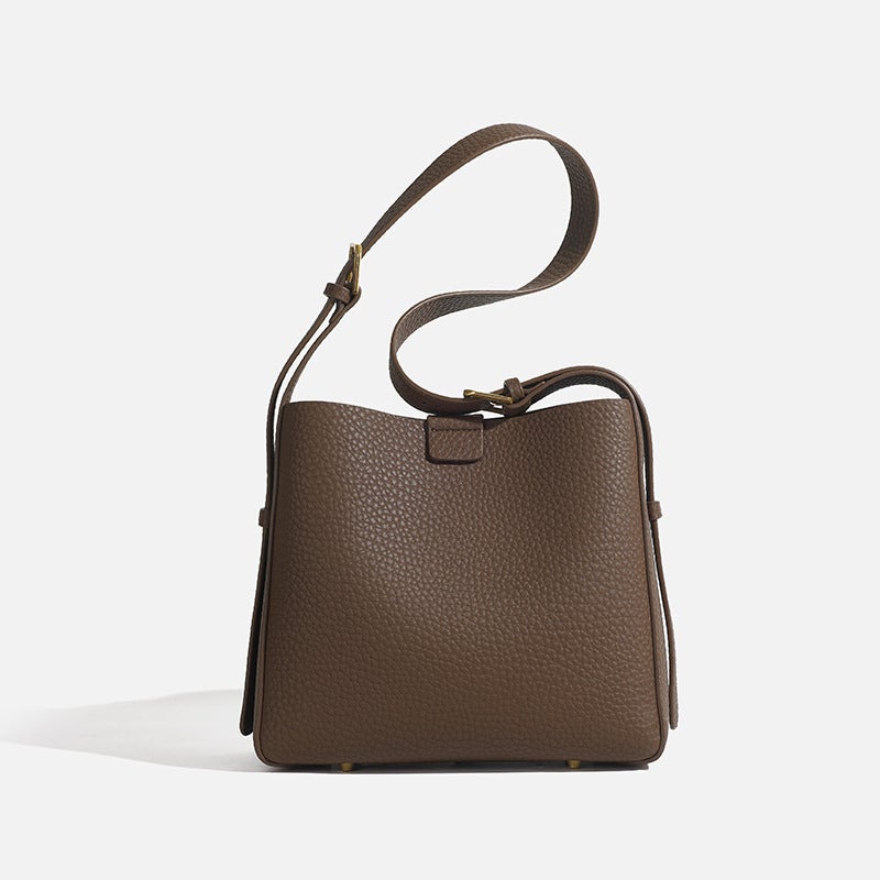 Bucket Bag Women'S Summer Trendy Large Capacity Niche Unique Underarm Bag High-Grade Texture Shoulder Crossbody Bag - Image 1