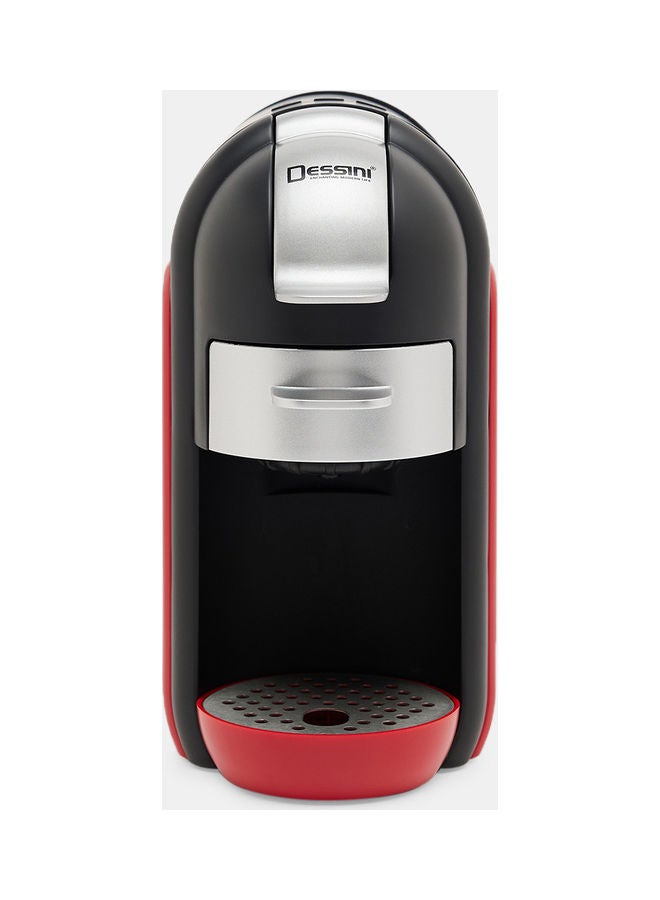 ديسيني ماكينة صنع القهوة بقوة ضغط 20 بار 0.6 L 1500 W capsule machin300 أحمر/أسود/فضي - Image 1