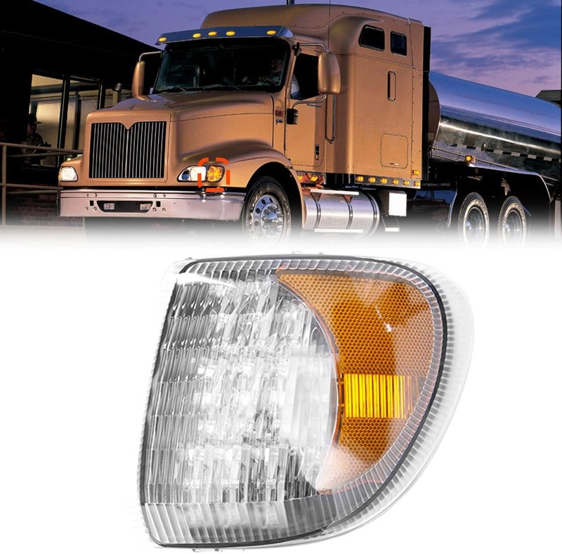 High Soar LED Turn Signal Light Assembly for International Models 9200 9400 5900 (Driver Side) - Image 2