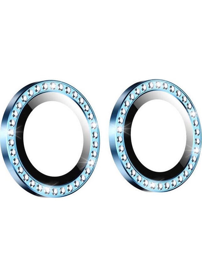 Rona Store iPhone 12 Compatible Zore Cl-06 Camera Lens Protector-Blue 