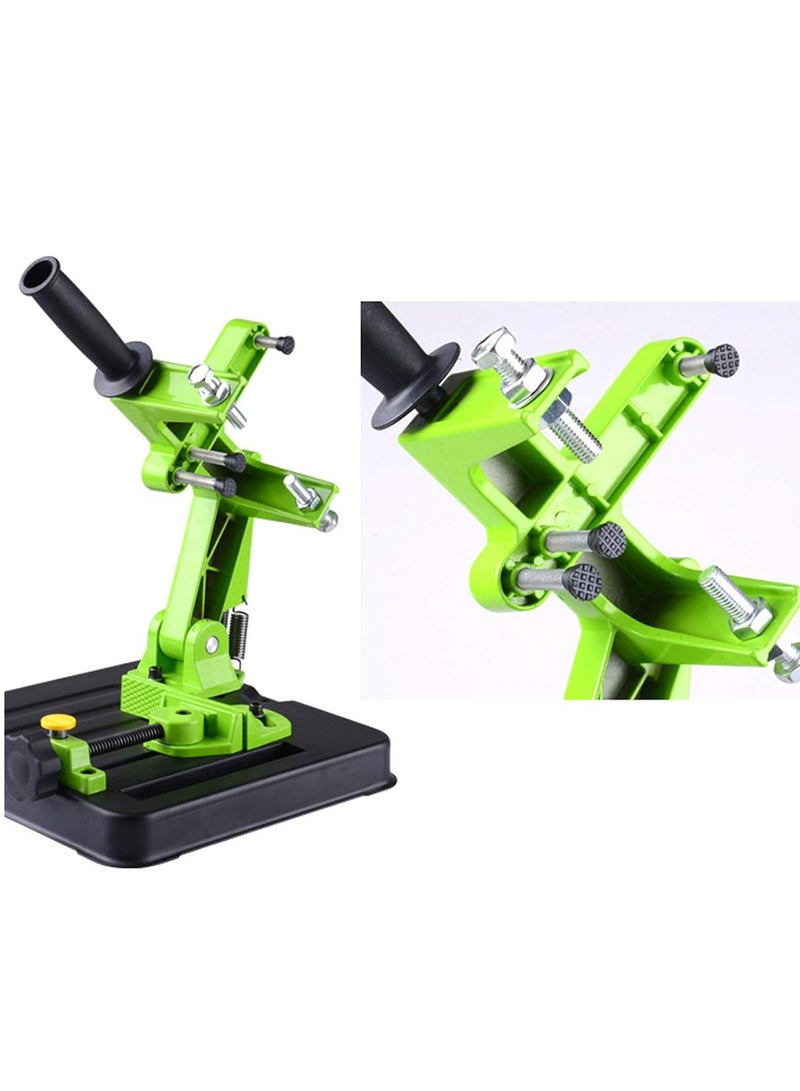 Multifunctional Angle Grinder Stand with Aluminum Bracket & Iron Base for 9  Inch Grinders - Image 4