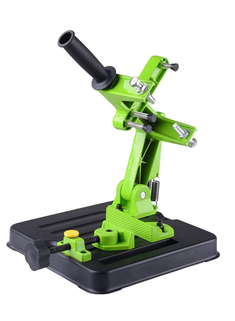 Multifunctional Angle Grinder Stand with Aluminum Bracket & Iron Base for 9  Inch Grinders - Image 2