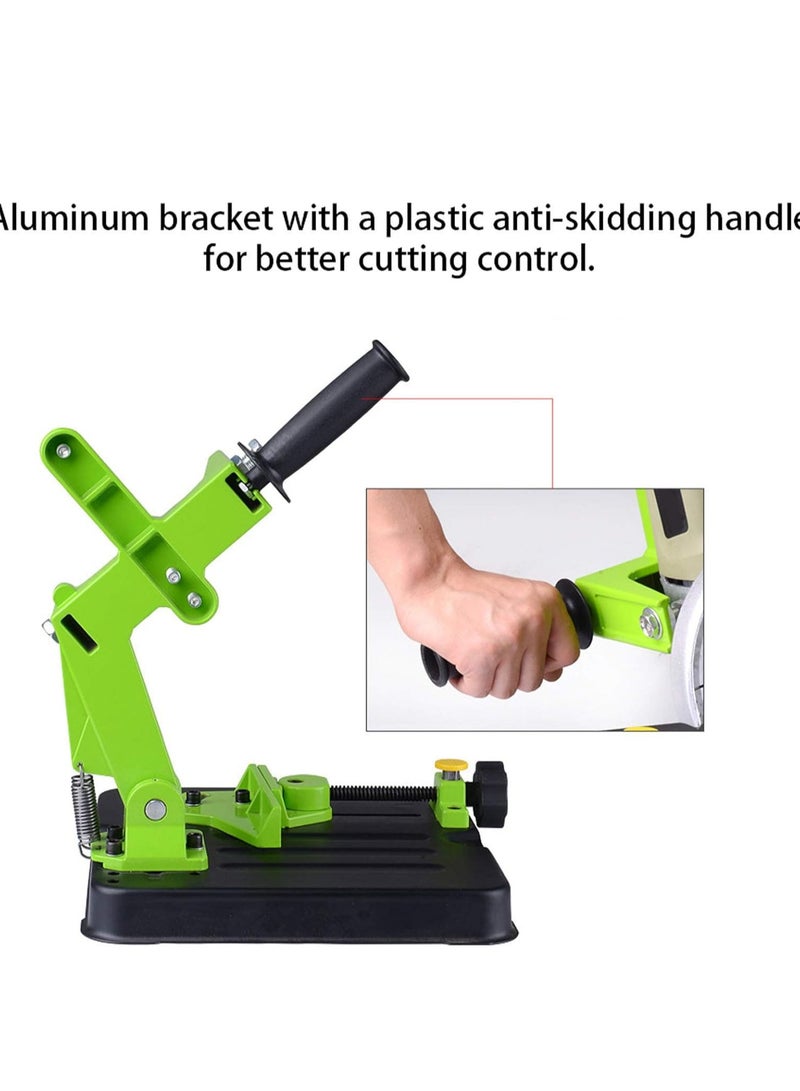 Multifunctional Angle Grinder Stand with Aluminum Bracket & Iron Base for 9  Inch Grinders - Image 3