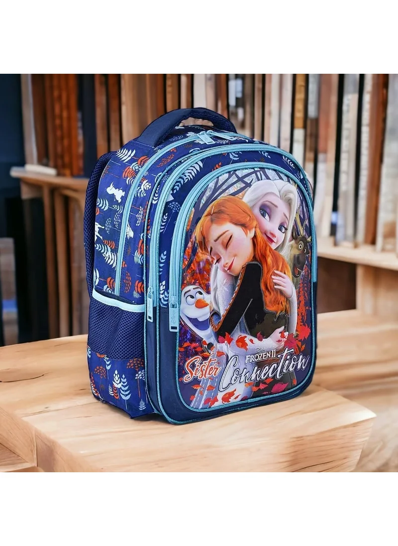 فروكس Frozen Primary School Bag Trio Connection, Lunch Bag and Pencil Box