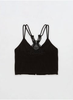Aerie Strappy Ribbed Top  - Image 4