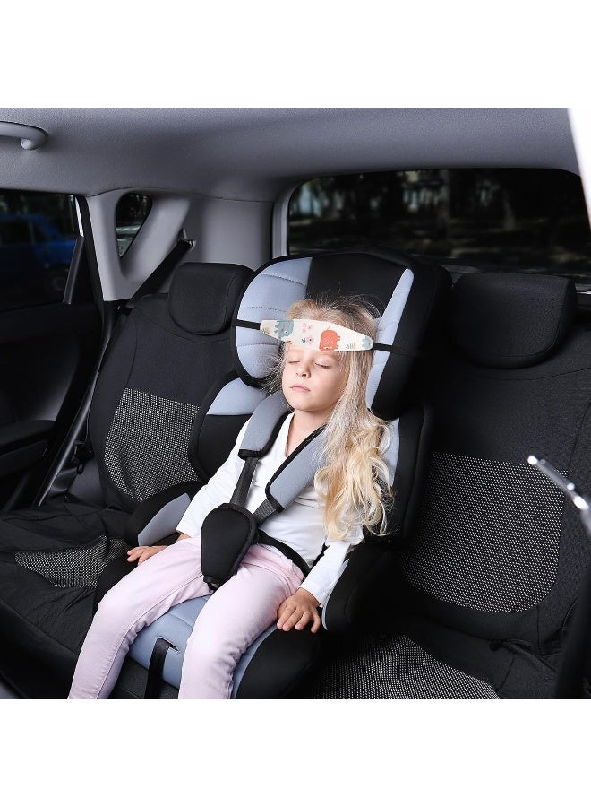 Hestya 2 Pieces Baby Carseat Head Support Band Strap Headrest - Image 5