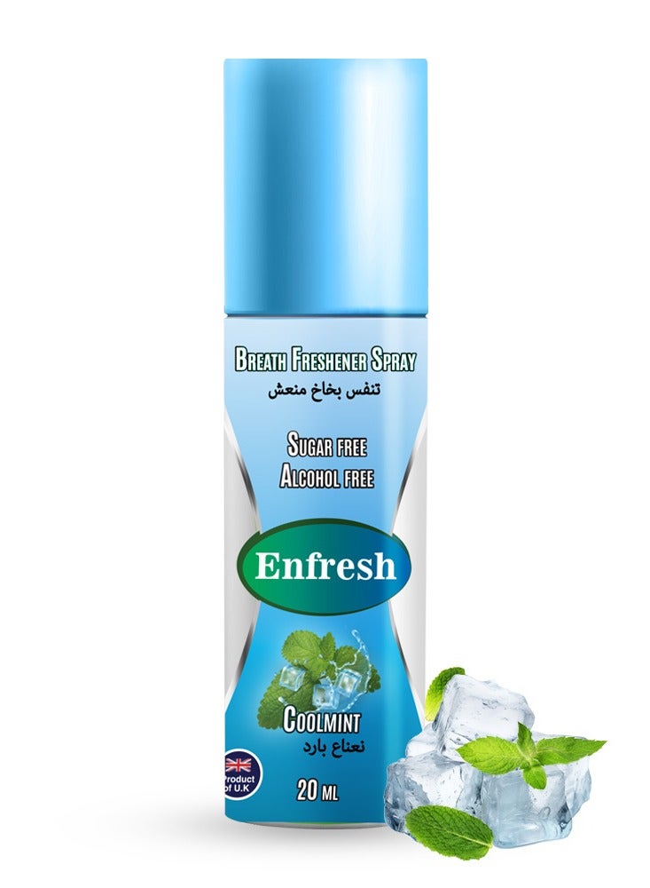 Enfresh Enfresh Breath Fresher Spray 20ml - Cool mint  - Image 3