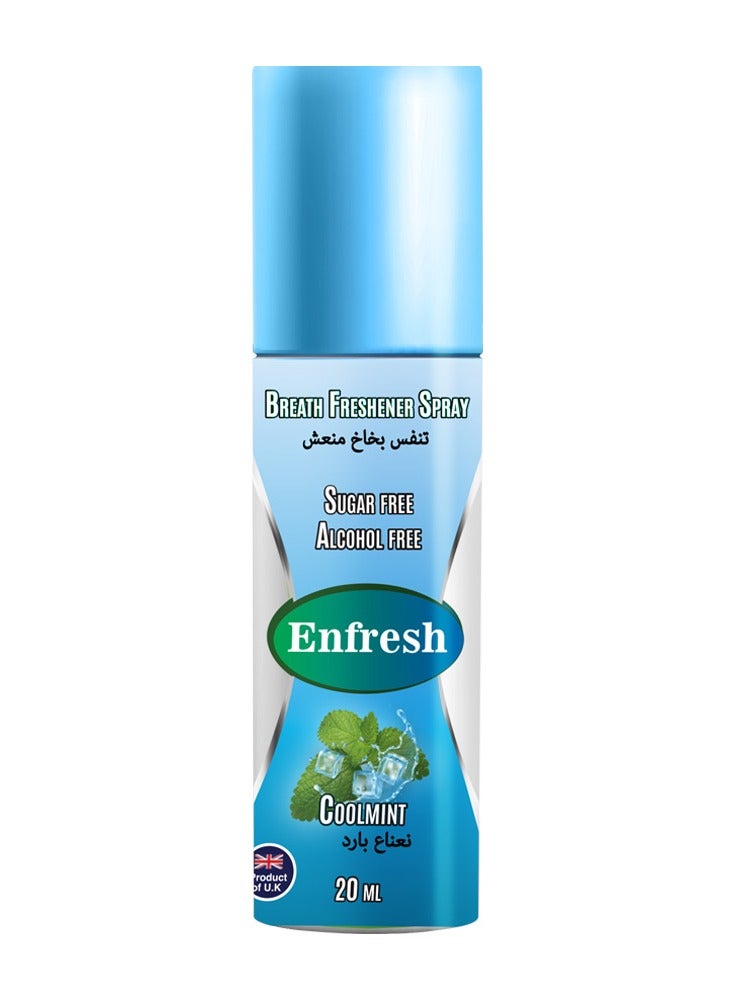 Enfresh Enfresh Breath Fresher Spray 20ml - Cool mint  - Image 2