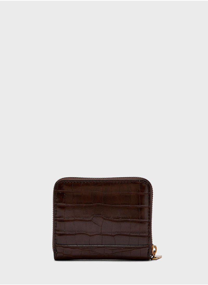 GUESS - Laurel Small Zip Around Wallet - Image 1