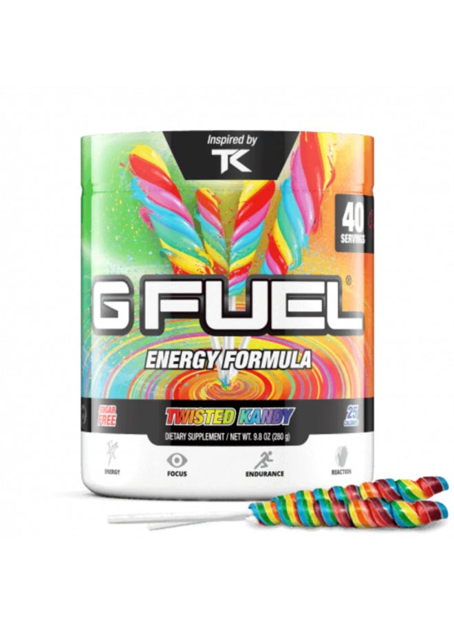 Gamma Labs G Fuel Tropical Rain Tub (40 Servings) Elite Energy and Endurance Formula Net Wt. 9.8 oz  - Image 4