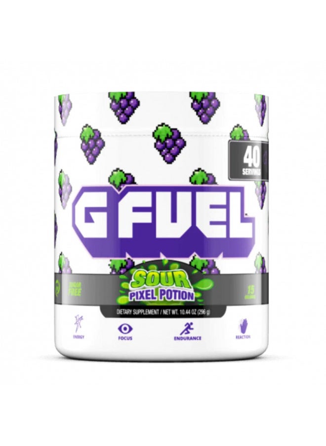 Gamma Labs G Fuel Tropical Rain Tub (40 Servings) Elite Energy and Endurance Formula Net Wt. 9.8 oz  - Image 5