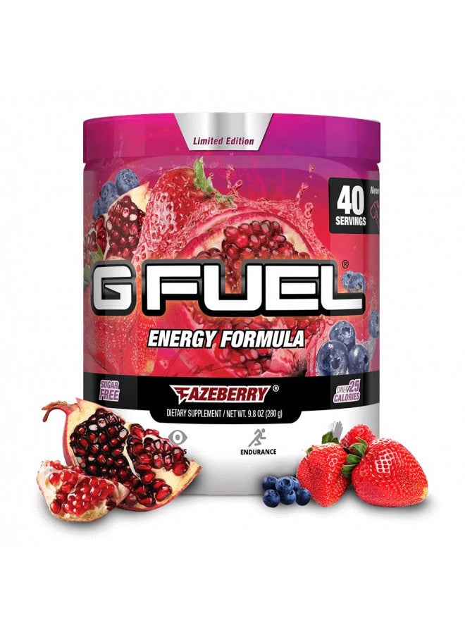 Gamma Labs G Fuel Tropical Rain Tub (40 Servings) Elite Energy and Endurance Formula Net Wt. 9.8 oz  - Image 2