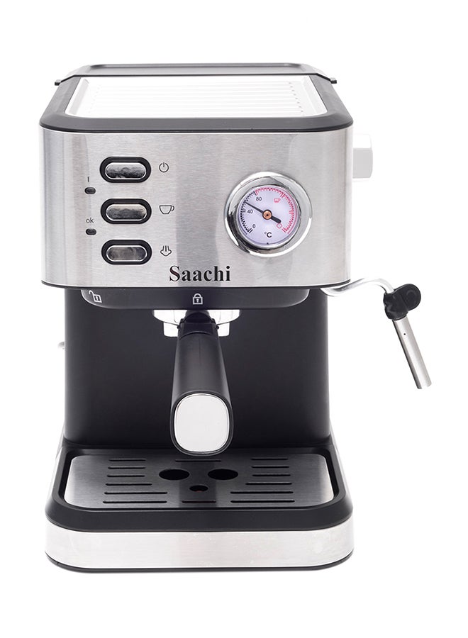 Saachi 20-Bar Coffee Maker 1.5 L 1050 W NL-COF-7073 Silver - Image 1