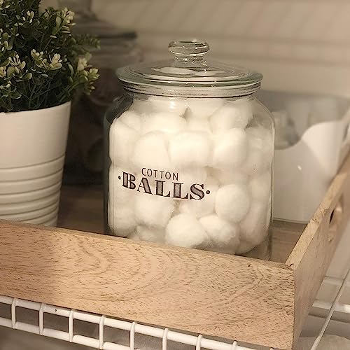 Talented Kitchen Farmhouse Bathroom Organization & Storage Label Stickers - 72 Preprinted Water-Resistant PVC Labels - Tidy Bath Jars & Drawers for Kitchen & Laundry Room Organization - Image 4