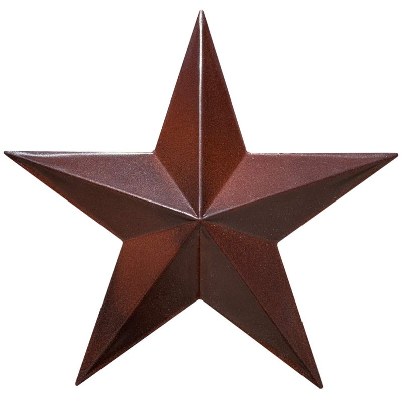 EcoRise EcoRise Barn Star  Metal Stars for Outside Texas Stars Art Rustic Vintage Western Country Home Farmhouse Wall Decor 11 
