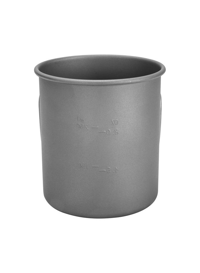 دي بي تي، كوب تيتانيوم للرحلات والهايكنج، رصاصي، سعة 375 مل - Image 5