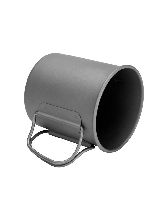 دي بي تي، كوب تيتانيوم للرحلات والهايكنج، رصاصي، سعة 375 مل - Image 4