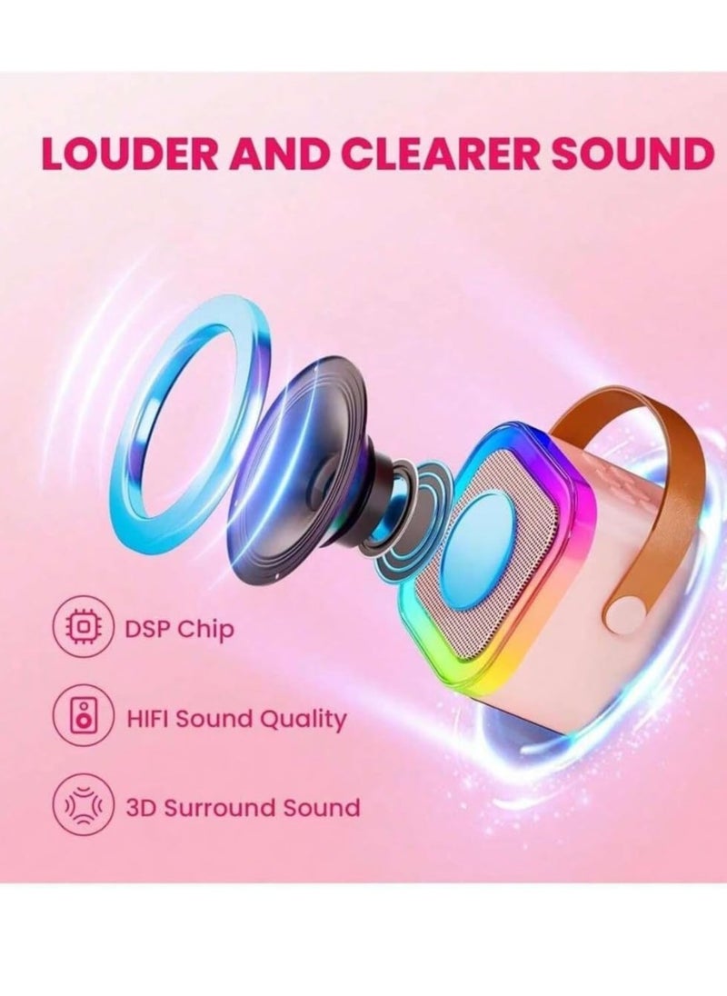 Generic - Bluetooth Speaker and Microphone Model - K22 (Pink) - Image 1