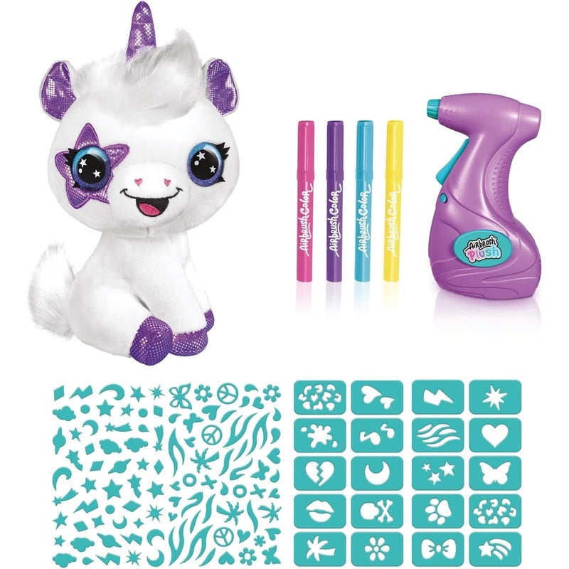 Canal Toys - Style 4 Ever Airbrush Plush Unicorn - OFG228 - Image 3