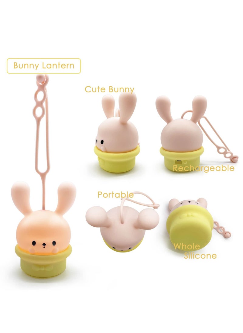 SYOSI - Night Light for Kids, Cute Silicone Lamp, Soft Silicone Kids Nursery Nightlight USB LED Touch Lamp Kids Bedroom Decor as Birthday Gifts for Boys Girls - Image 1