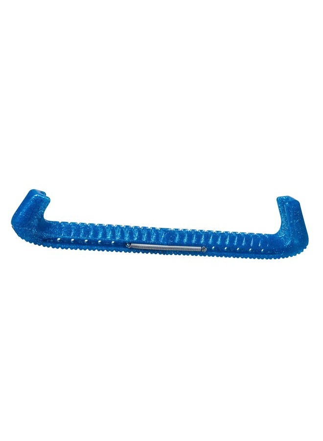 Top Notch Hard Adjustable Skate Guards - Blue Glitz