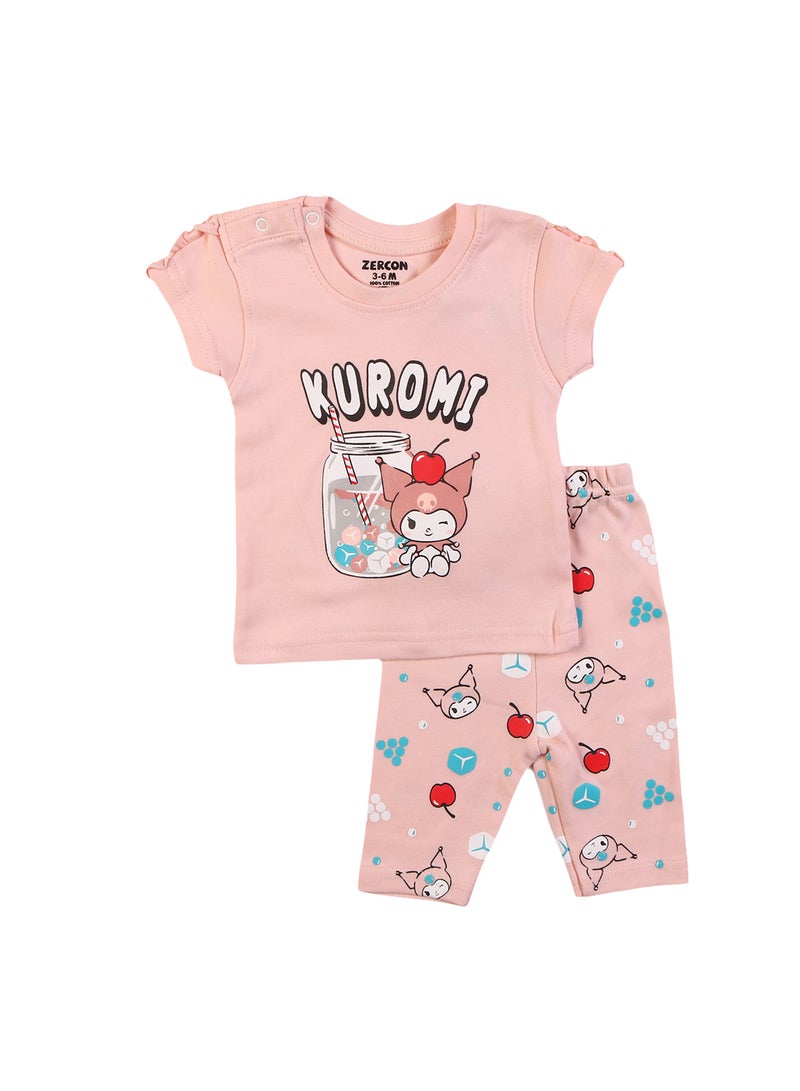 Zercon Summer Pajama Set for Newborn Babies  6340 - Image 1