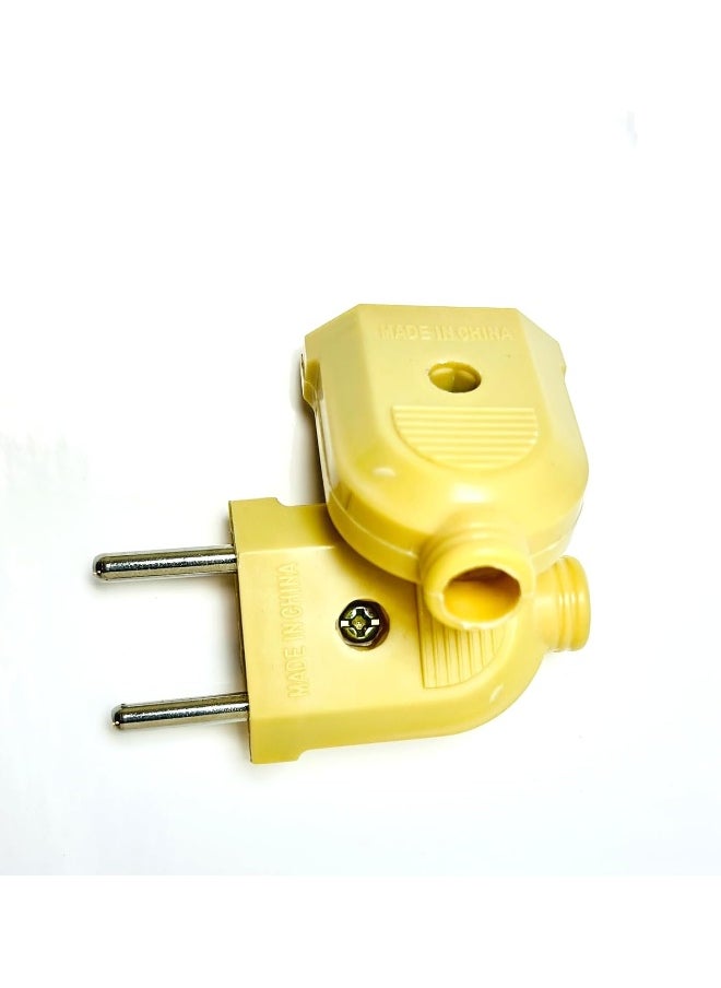 melfi 1 Pair Eu Round Two Pin Plug Of Male Plug & Female Plug Socket  - Image 3