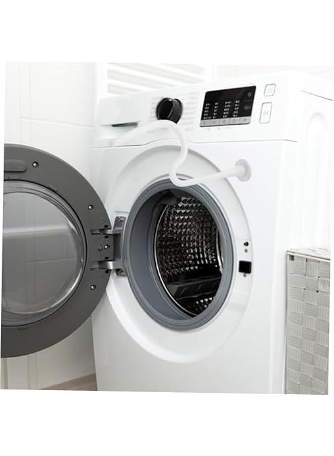 2 Pcs Washing Machine Portal Frame Magnetic Washer Door Lasso Silicone Washer Door Prop Washer Door Holder Magnetic Washing Machine Door Prop Silicone Washer Door Lasso  - Image 3