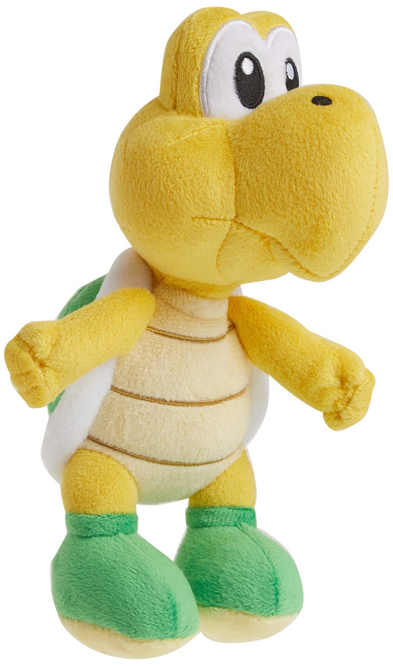 Little Buddy Super Mario All Star Collection 1425 Koopa Troopa Stuffed Plush, 7",Multi-Colored - Image 1