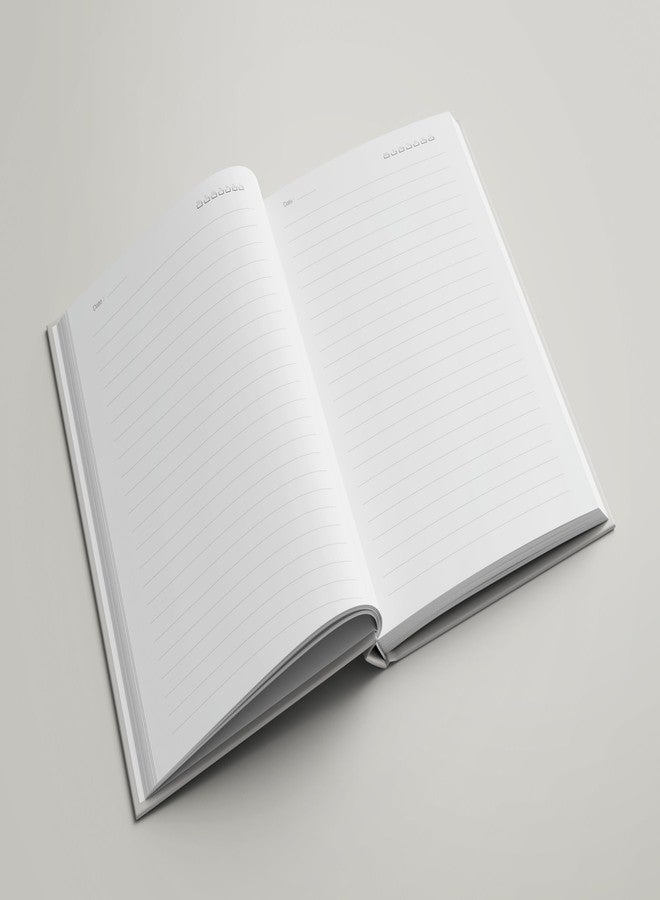 AccuPrints دفتر ملاحظات AccuPrints ذو غلاف مقوى | حجم صغير A5 (8.25 × 5.7) | 200 صفحة، 80 غرام/متر مربع | دفتر يوميات بوذا ذو غلاف مقوى وفتحة مسطحة - Image 4
