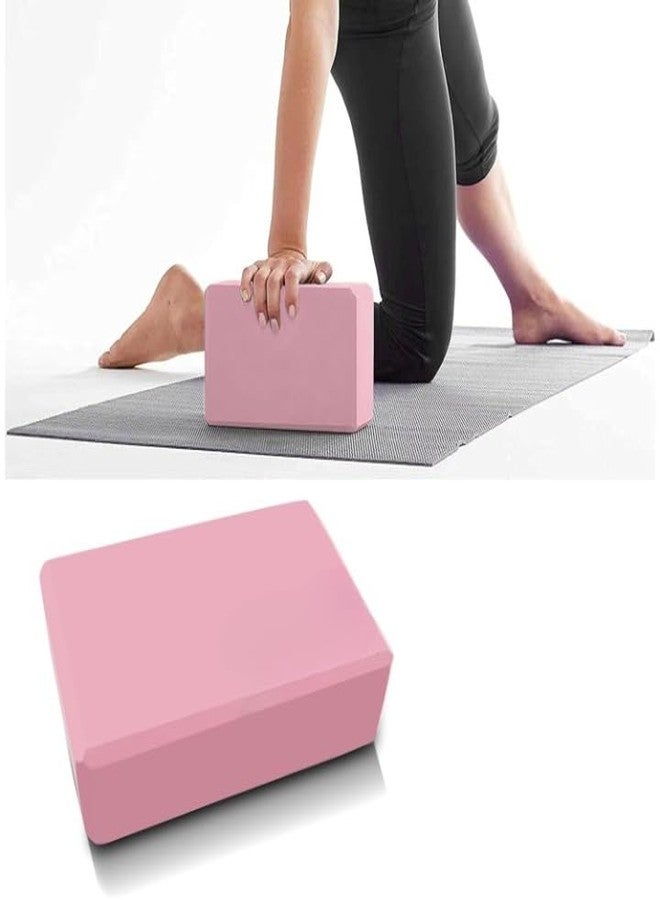 LRK Yoga Block - Supportive Latex-Free EVA Foam Soft Non-Slip Surface for Yoga, Yoga Bricks Pack Of 1 (6 Month Warranty) - Image 1