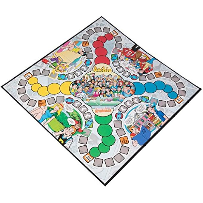 Outset The Archie Comics Board Game  Running Round Riverdale  Outwit Your Opponents and Be the First to Reach Pop Tates Choclit Shoppe  Ages 7 - Image 4