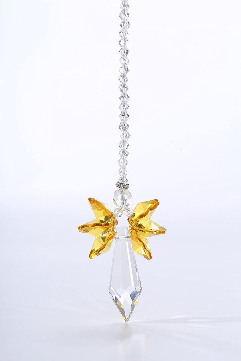 Light Wave Beautiful Sparkling Crystal Rainbow Sun-Catcher Ball Prism Pendant Hanging, Window, Garden, Balcony Hanging Ornament, Car Hanging (Model 30) - Image 2