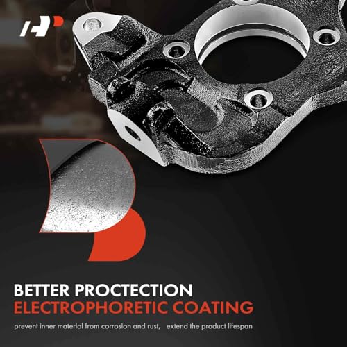 A-Premium 2 x Front Suspension Steering Knuckle Compatible with Chevy Silverado 1500 2500 3500, Suburban 2500, Avalanche 2500 & GMC Sierra 1500 HD Classic, Yukon XL 2500 & Hummer H2 - Image 5