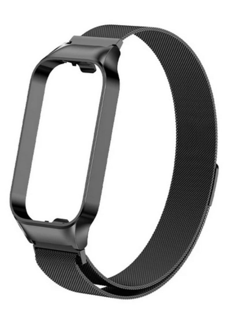 1pcs Metal Wristband For Redmi band 2 Stainless steel Strap with Case Watchband For Redmi Smart band 2 Replacement Correa Bracelet - Image 2