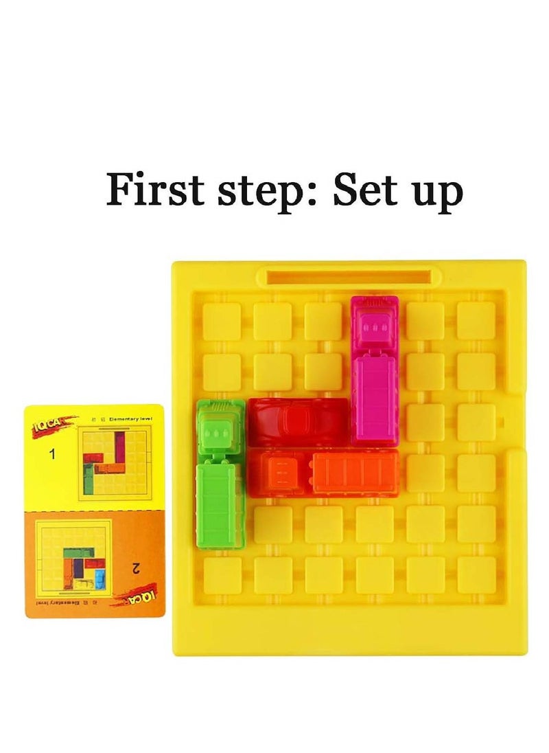 IQ Traffic Jam Puzzle Toy For Children IQ Car Escape The Gridlock (212 Challenges)  - Image 5