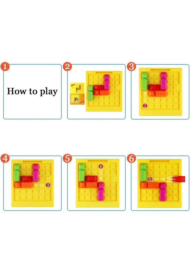 IQ - Traffic Jam Puzzle Toy For Children IQ Car Escape The Gridlock (212 Challenges) - Image 1