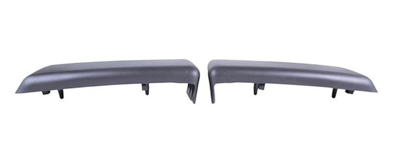 EzMech Front Bumper Pad 2009-2014 Compatible with Ford F-150 F150 Bumper Cover Trim (Set) Driver Side and Passenger Side Front Bumper Guards Inserts Bumper Pads Caps Textured Black - Image 3