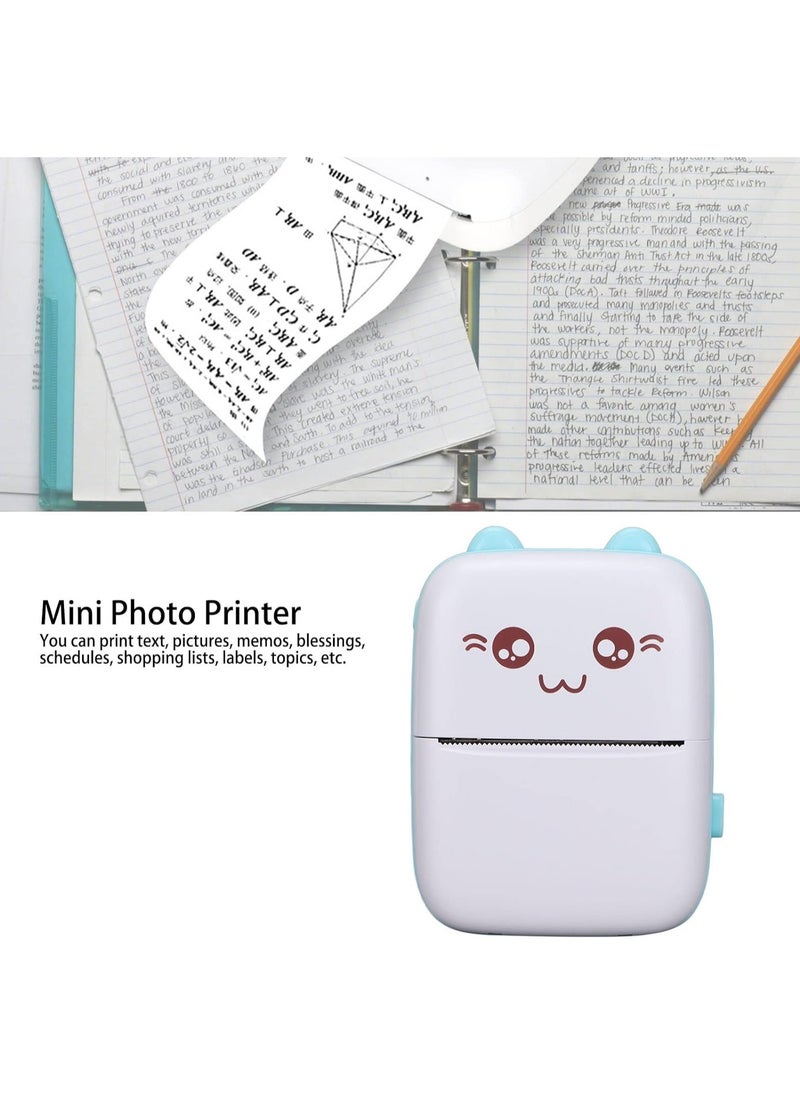 Generic - Mini Portable Printer with 200DPI Resolution and Ergonomic Design, Ideal for Girls and Children - Image 1