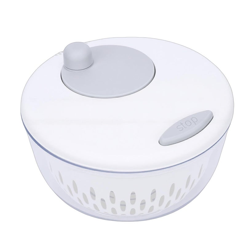 Multifunctional Salad Spinner Cutter Bowl 4500ml With 5 Blades For Home Kitchen Family Meals - Image 3