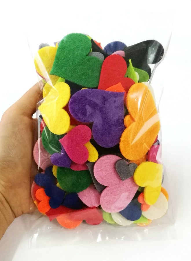 Summer-Ray.com Summer-Ray 1 Ounce Mixed Lasercut Felt Hearts Assorted Colors and Sizes - Image 4
