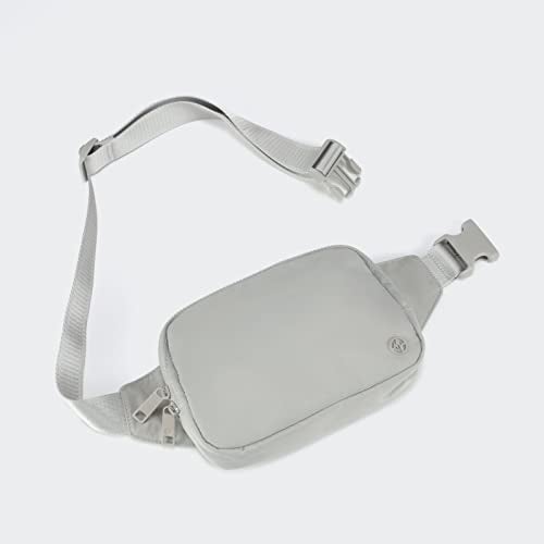 Pander Belt Bag Large 2L, Nylon Fanny Pack Purse for Women and Men with Adjustable Strap, Seal Grey - Image 2