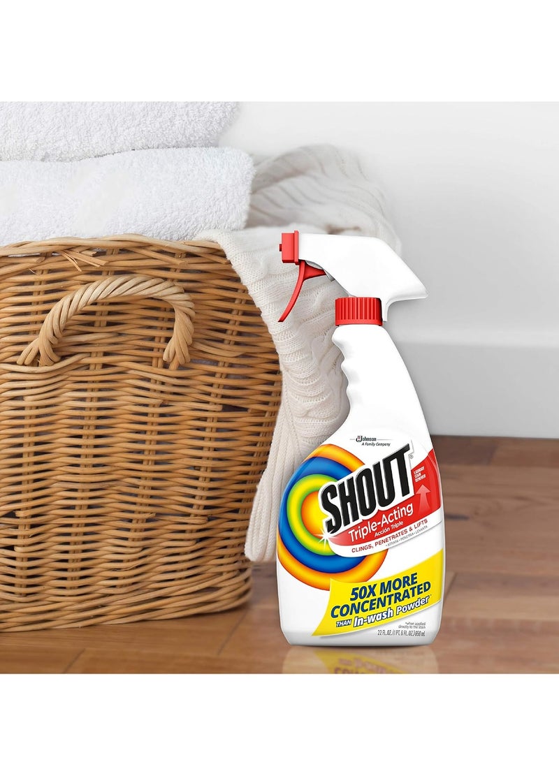 شاوت بخاخ مزيل بقع الغسيل الإنزيمي النشط من شاوت، تركيبة ثلاثية المفعول تلتصق وتتغلغل وتزيل أكثر من 100 نوع من البقع اليومية - بخاخ ما قبل الغسيل 22 أونصة - Image 3
