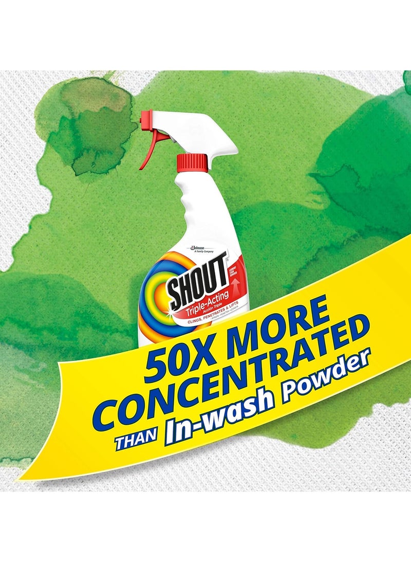 شاوت بخاخ مزيل بقع الغسيل الإنزيمي النشط من شاوت، تركيبة ثلاثية المفعول تلتصق وتتغلغل وتزيل أكثر من 100 نوع من البقع اليومية - بخاخ ما قبل الغسيل 22 أونصة - Image 4