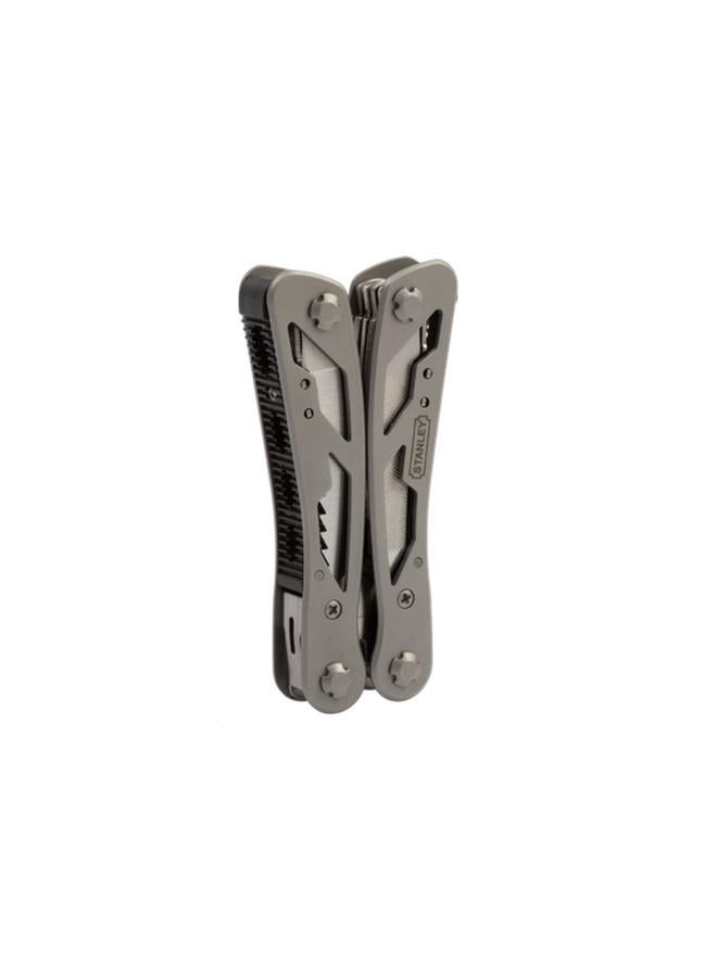 Stanley 12-in-1 Multi-Tool with Pouch Grey and Black 84-519K - Image 3