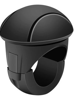 Bukela Car Steering Wheel Spinner 360 Degree Rotation Steering Wheel Knob Steering Wheel Handle Booster Ball Accessories For Cars Trucks SUVs Black  - Image 1